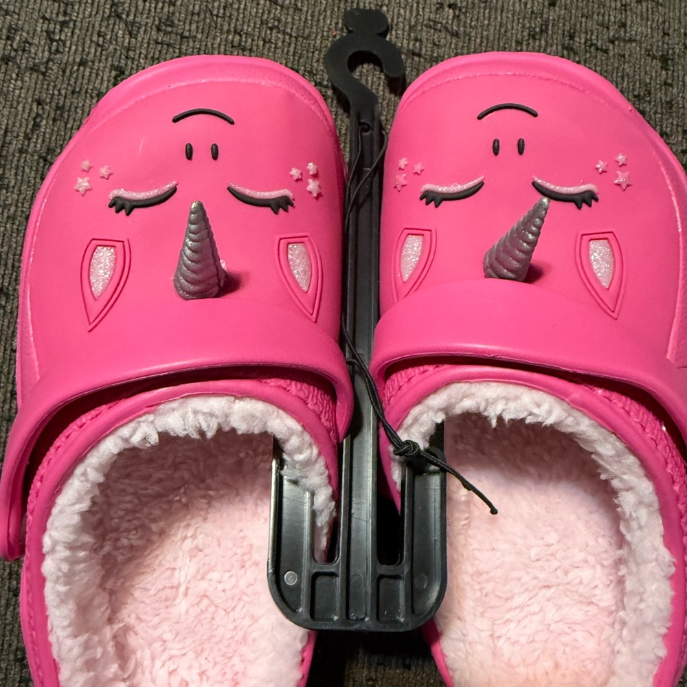 Pink Unicorn Slippers
